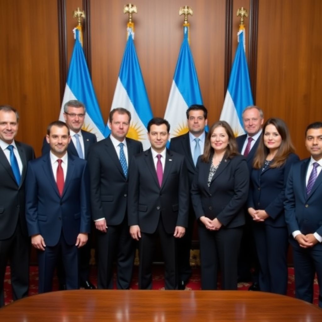 Reunión con autoridades gubernamentales