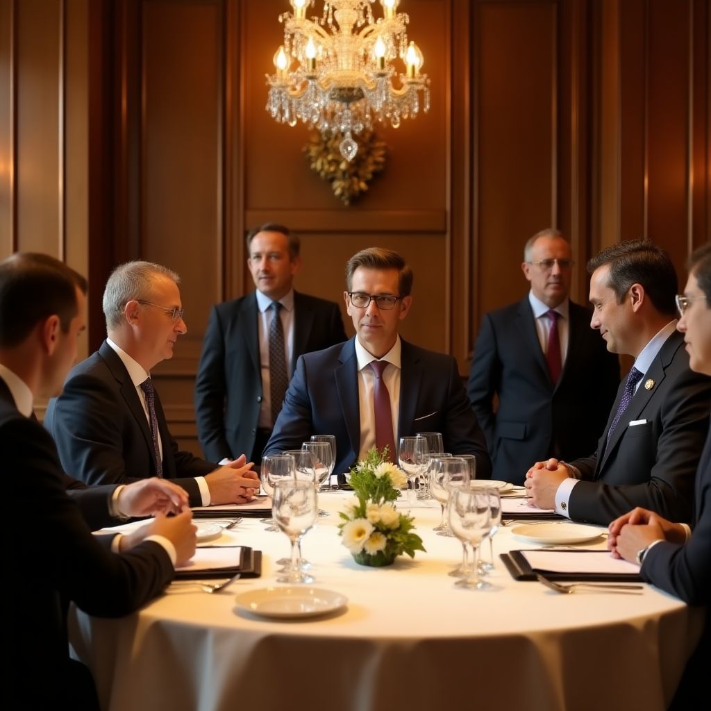 Firma de acuerdo de inversión